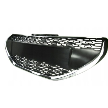 9672794380, PEUGEOT 208 2012-2015 Grill Lüftungsgitter Grill vorne + RAHMEN CHROM 9672794380 | thumb 3