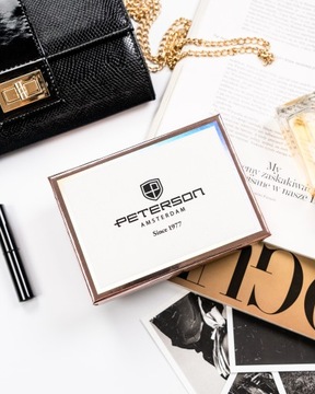 ЖЕНСКИЙ КОШЕЛЕК PETERSON НА ЗАМКЕ-МОЛНИИ С СТОПОРОМ RFID