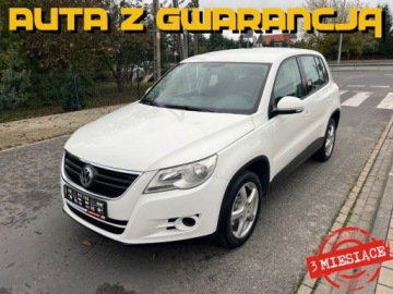 Volkswagen Tiguan I SUV 1.4 TSI 150KM 2008 Volkswagen Tiguan 4X4 4 MOTION KLIMATYZACJA PARKTRONIC 6-CIO BIEGOWA ISOF