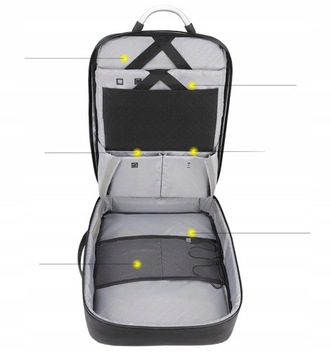 Регулируемый рюкзак для ноутбука Arctic Hunter шириной 17,3 см