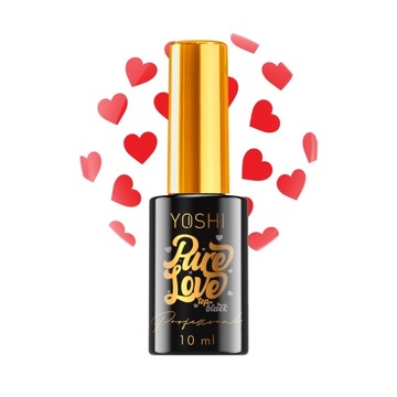 Pure Love Top hybrydowy czerwone serduszka 10ml YOSHI