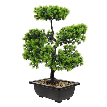 DRZEWKO BONSAI DUŻE ROŚLINY DOMOWE SZTUCZNE ZIELONE SZTUCZNE WITAMY SOSNA