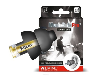 Беруши ALPINE Music Safe Pro (черные)
