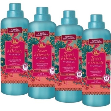 4x Tesori d'Oriente włoski płyn do płukania AYURVEDA amla paczuli 760ml IT