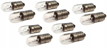 ŻARÓWKA DO LATARKI E10 6,3V 0,3A 300mA LATARKA