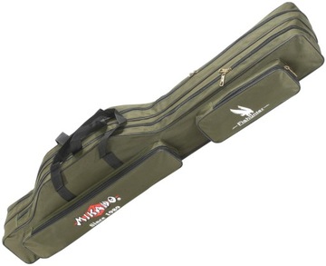 Usztywniany pokrowiec na wędki MIKADO 3 kom. 150cm