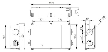 Рекуператор Ванас 800