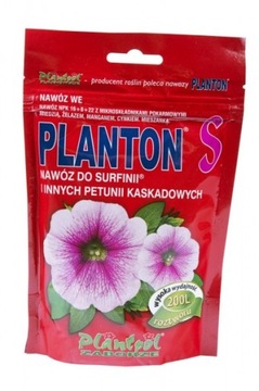 PLANTON S NAWÓZ ODŻYWKA DO SURFINII PETUNI WERBENY CALIBRACHOA
