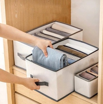 Жесткий органайзер для гардероба, ящика, тумбы, одежды, ШКАФА, КОРОБКИ-Вставки.