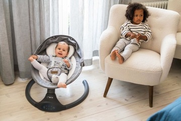 MoMi KENANI Dark Grey Кресло-качалка, электрические качели