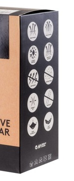 Bielizna Termoaktywna Męska Spodnie Termiczne HI-TEC IKAR Getry Dół XXL