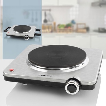 ПОРТАТИВНАЯ ЭЛЕКТРИЧЕСКАЯ ПЛИТА С ОДНОЙ ГОРЕЛКОЙ CLATRONIC EKP