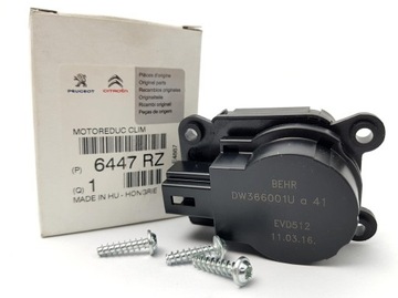 MOTOREDUKTOR SILNICZEK KLAPEK NAWIEWU CITROEN C4 PEUGEOT 307 6447RZ EAD512