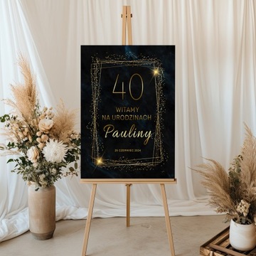 Приветственный плакат с именем День рождения Юбилей 18 40 РАЗЛИЧНЫЕ ДИЗАЙНЫ 70х50 см