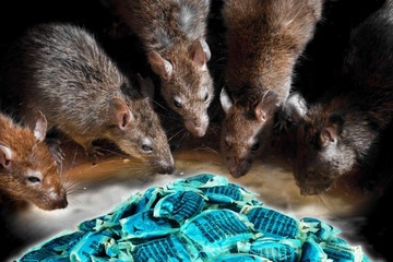 САМЫЙ СИЛЬНЫЙ ЯД ДЛЯ КРУПНЫХ ГРЫЗУНОВ ПАСТА STRONG SACHET 1500Г