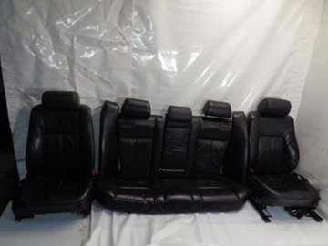 FOTELE KANAPA KOMPLET SKÓRA BMW E39 96R