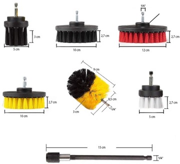 ЩЕТКИ ДЛЯ ЧИСТКИ ОБИВКИ ОТВЕРТКА ДЛЯ ПОЛИРОВКИ ДЕТАЛИ 22