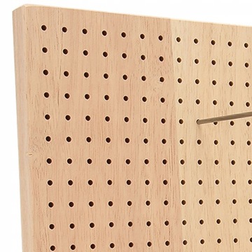 Szydełkowa tablica blokująca 32,5 cm Drewniana