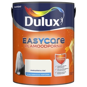 DULUX EASYCARE Nieskazitelna Biel 5l