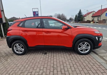 Hyundai Kona I Crossover 1.0 T-GDI 120KM 2018 Hyundai Kona Benzynkaniski przebieg100Bezwypadkowajak nowa Benzyna, zdjęcie 10