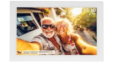 ДЕНВЕР ФОТОРАМКА ЦИФРОВАЯ СЕНСОРНАЯ РАМКА ФОТО ВИДЕО 10,1-ДЮЙМОВАЯ РАМКА