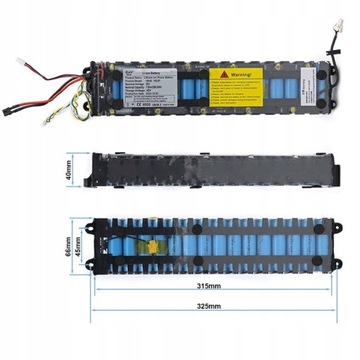 BATERIA AKUMULATOR HULAJNOGA ELEKTRYCZNA 6600MAH