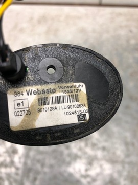 ПАНЕЛЬ УПРАВЛЕНИЯ ДИСПЛЕЕМ WEBASTO