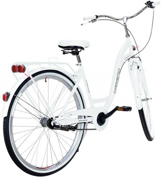 Женский городской велосипед 28 GRACJA, 3 скорости, голландка