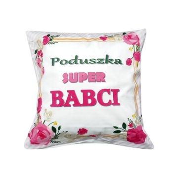 PODUSZKA PREZENT NA DZIEŃ BABCI