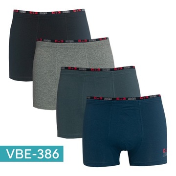 4 хлопковых боксера C+3 ПРЕМИУМ 5XL XXXXXL