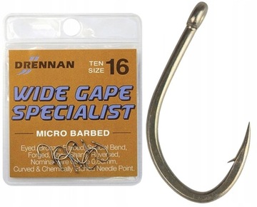 Haczyki Drennan Wide Gape Specialist No 6 / 10szt