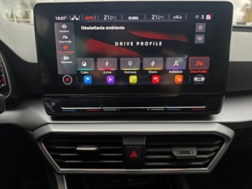 Seat Leon IV 2021 Seat Leon 1.5TSI 150KM FR FV23 DSG Full LED Navi System Pakiet wspomagania, zdjęcie 18