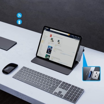 USB-концентратор АДАПТЕР 7 В 1 РАЗДЕЛИТЕЛЬ HDMI 4K АУДИОВЪЕМ 3,5 ММ PLUG AND PLAY