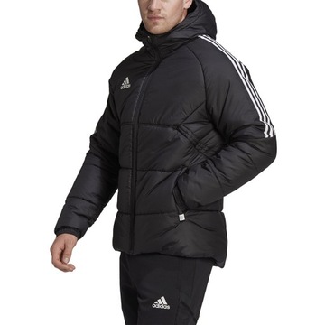 Adidas kurtka męska pikowana z kapturem Condivo 22 Winter rozmiar M