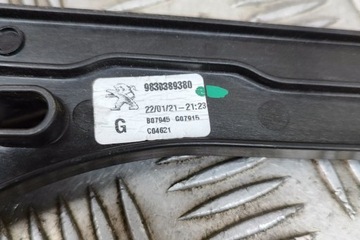 CITROEN C5 AIRCROSS ZVEDÁK OKNO DVEŘE PŘEDNÍCH LEVÝCH 9830389380 2021