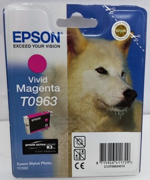 Epson Tusz Vivid Magenta T0963 R2880 Oryginalny
