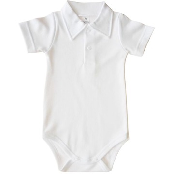 Боди ПОЛО с воротником BAPTISM SHIRT R80