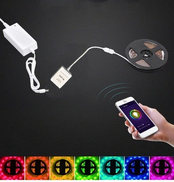 Контроллер ZigBee 3.0 RGB LED 5–24 В постоянного тока TUYA