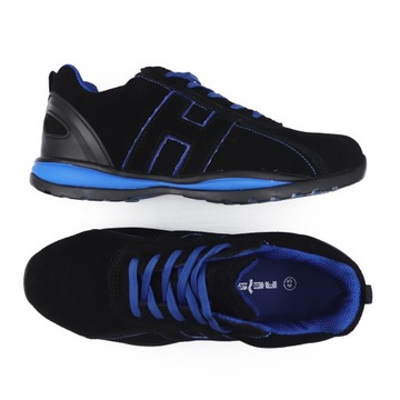 BUTY ROBOCZE PÓŁBUTY PODNOSEK ZAMSZOWE UNISEX 44