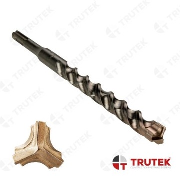 Wiertło udarowe SDS PLUS 8x210 TRUTEK P12TCP08210