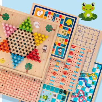 Стиль D Дети и взрослые деревянные шахматы компьютерные игры