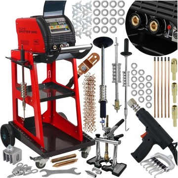 Spotter Spoter BLACHARSKI ZGRZEWARKA wgnieceń PULLER IDEAL 5800 TECNO 400V
