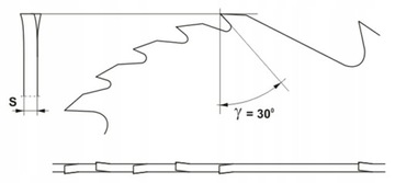 Пила циркулярная 630x40x4,0/8x5z WA HANIBAL GLOBUS