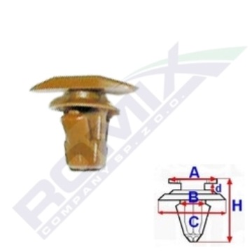 УПЛОТНИТЕЛЬ ДВЕРИ для MITSUBISHI ASX Colt