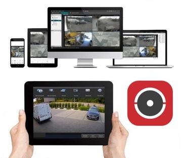 КОМПЛЕКТ WIFI-МОНИТОРИНГА 8x 2MP АУДИО PTZ-КАМЕРА HIKVISION DVS DISK