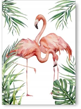 FLAMING A4 Nowoczesny plakat grafika #52
