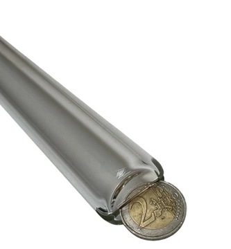 SKARBONKA Rurka szklana PREZENT 2€ / 1,4m / 1200€