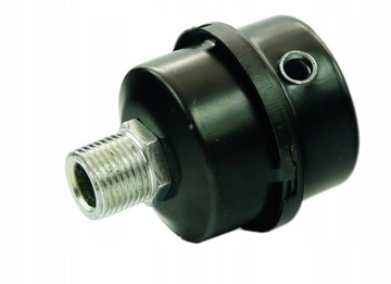 ВОЗДУШНЫЙ ВХОДНОЙ ФИЛЬТР 1/2 МЕТАЛЛИЧЕСКИЙ КОМПРЕССОР СЕРЕБРЯНЫЙ КОМПРЕССОР