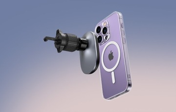 Магнитный автомобильный держатель UGREEN с беспроводной зарядкой для iPhone