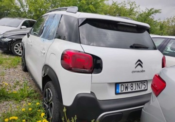 Citroen C3 Aircross  I Crossover 1.2 PureTech 110KM 2020 Citroen C3 Aircross 2020r, SALON POLSKA. 1.2Benzyna-110KM. Uszkodzony przo, zdjęcie 2